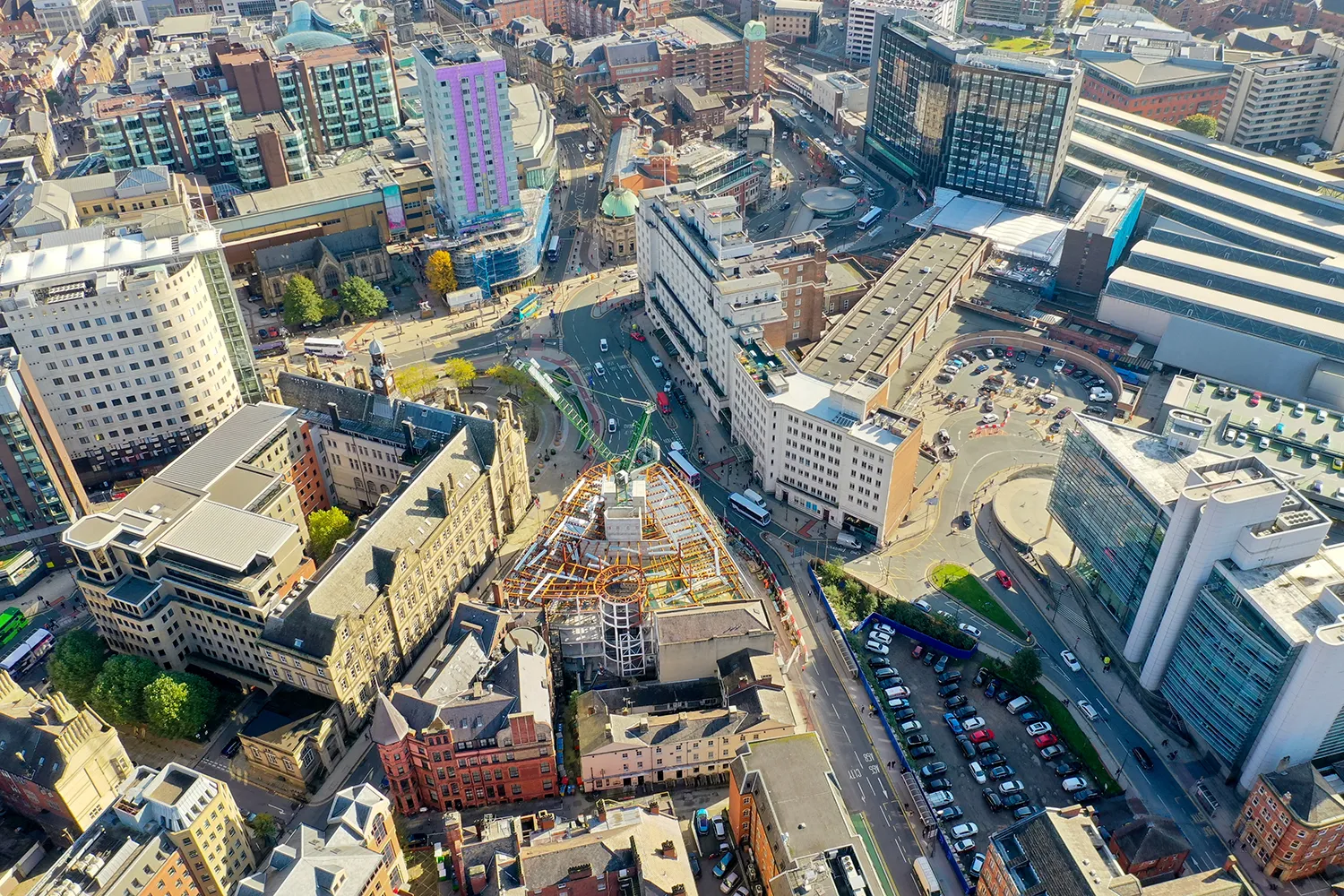 Leeds aerial view